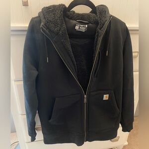 Carhartt Woman’s Relaxed Fit Mid-weight Sherpa lined jacket size Large